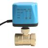 1/2" 3/4" 1" 2" Normally Closed Motorized Ball Valve Electric Actuator 2-Wire Brass Electric Ball Valve Replace Solenoid Valve