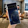 Earth Stars Space Phone Case For Google Pixel 9 8 7 6 Pro XL 8A 7A 6A 5 4 5A 4A 3A XL 5G soft Silicone Clear TPU Cover