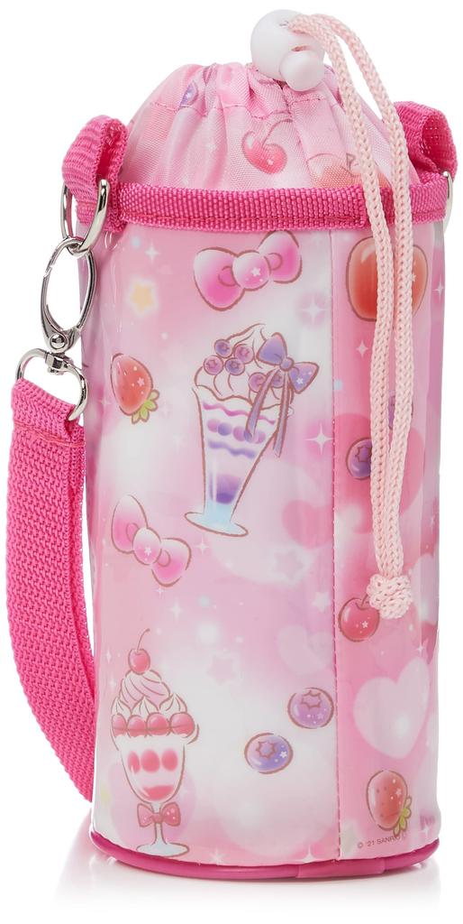 Skater Enamel PET Bottle Case for Sanrio Hello Kitty Sparkly 500ml, Sweets, PVPC6-A