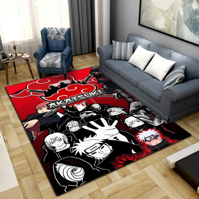 Anime-Naruto  Area Carpet for Living Room Bedroom Home Decor Cool Movie Mat Floor Mat -56