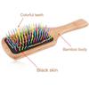 Premium Wooden Bamboo Hair Brush Improve Hair Growth Wood Hairbrush Prevent Hair Loss Comb Massage Hair Comb D30