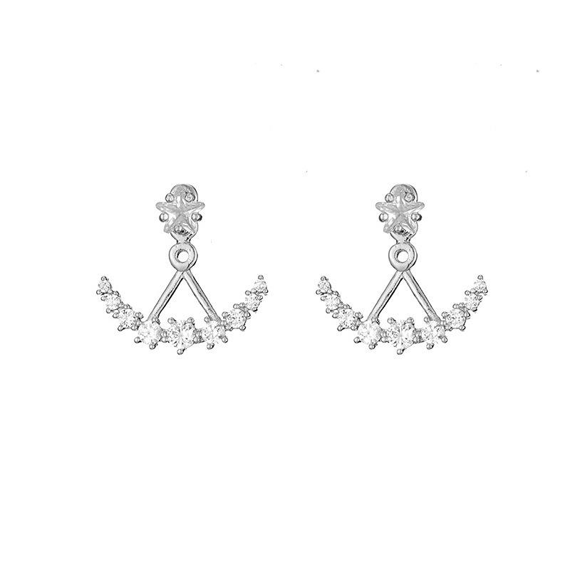 

Emergency Landing Moon And Star Earrings One Size