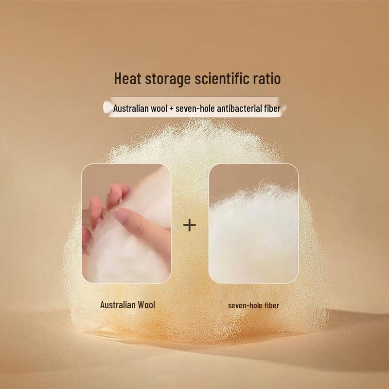 

Fuanna 51% Australian Wool Seven-Hole All-Season Quilt