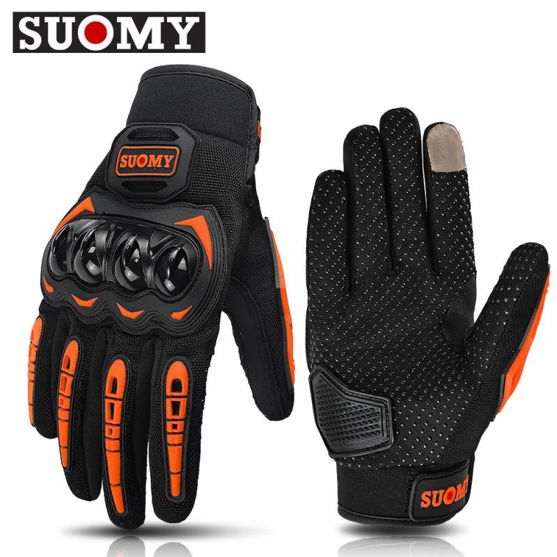 Unisex Motorcycle Riding Gloves Breathable Protective Gear Commuting Off-Road Cycling Sports