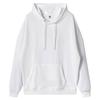 Solid Color Cotton Blends Sweatshirt Zipper Loop Knit Hooded Cardigan Jacket Loose Hoodie Team Uniform Work Advertising Hoodies Coat