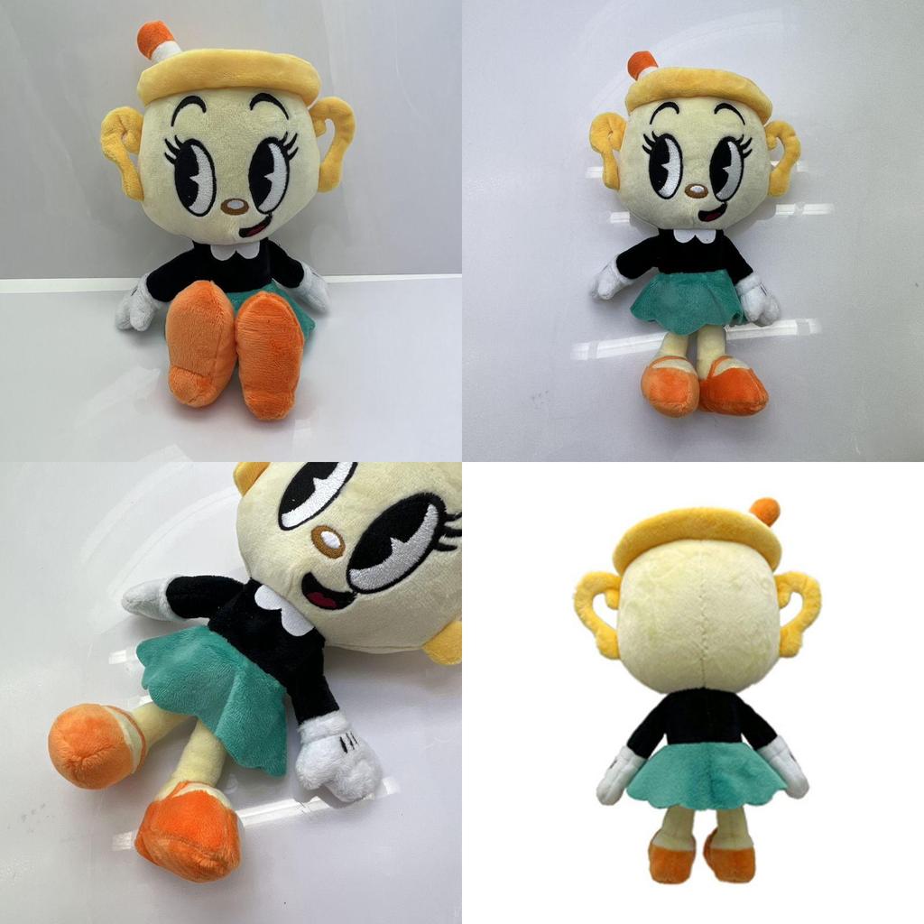 Cuphead Teacup Head Adventure Plush Toy For Kids 9in