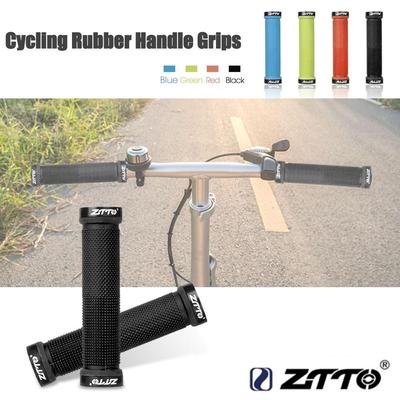 1 Pair Cycling Rubber Handle Grips Anti-slip MTB Bike Bicycle Handlebar Grips