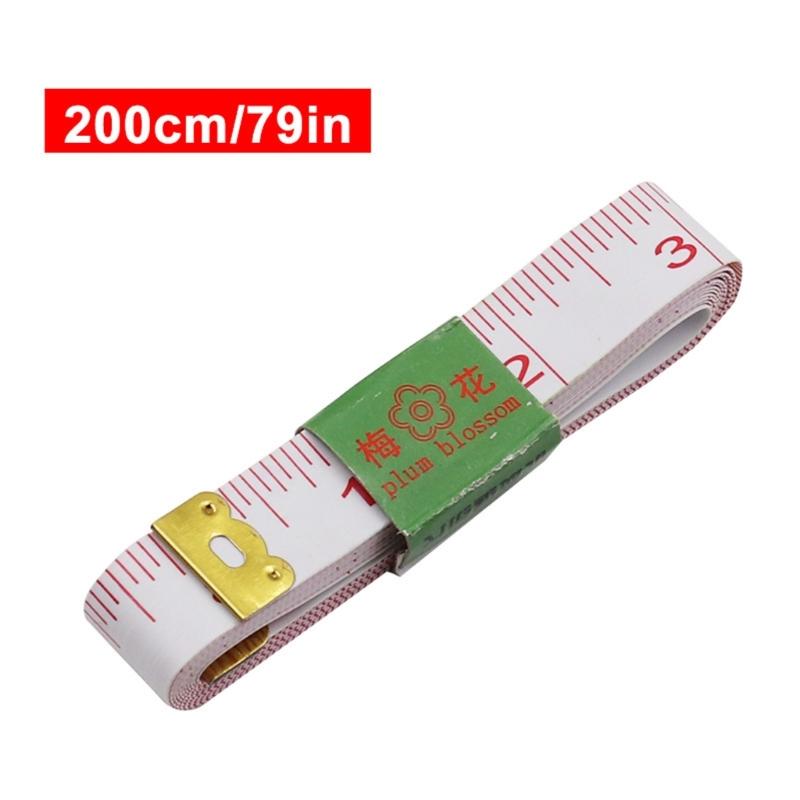 Practical Retractable Measuring Set With 150cm Steel Tape And 200cm Soft Cloth Measure Ideal For DIY Sewing Construction