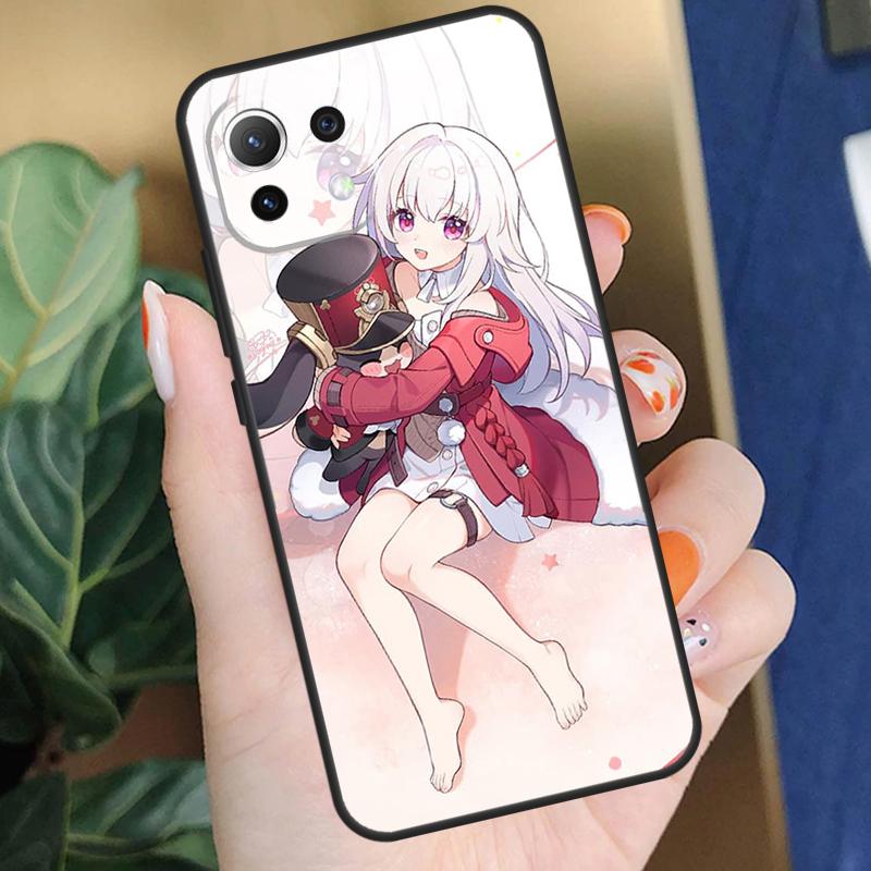 

Чехол Clara Honkai Star Rail для Xiaomi 15 14 Ultra 13T 14T 15T Pro 17 Pro Max POCO F8 F7 F5 F6 X5 X6 X7 Pro Coque POCO X4 Pro 5G