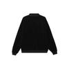 Adidas Lounge Jackets Men's Black Baseball Collar Moderate Other IQ1387