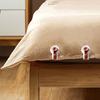 6Pcs Padded Comforter Clips Safe Locking Mini Size Simple Installation Duvet Clips Comforter Fasteners Set