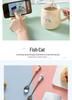 Cartoon Cat Ceramic Mug with Lid and Spoon - Trendy Office Coffee Cup