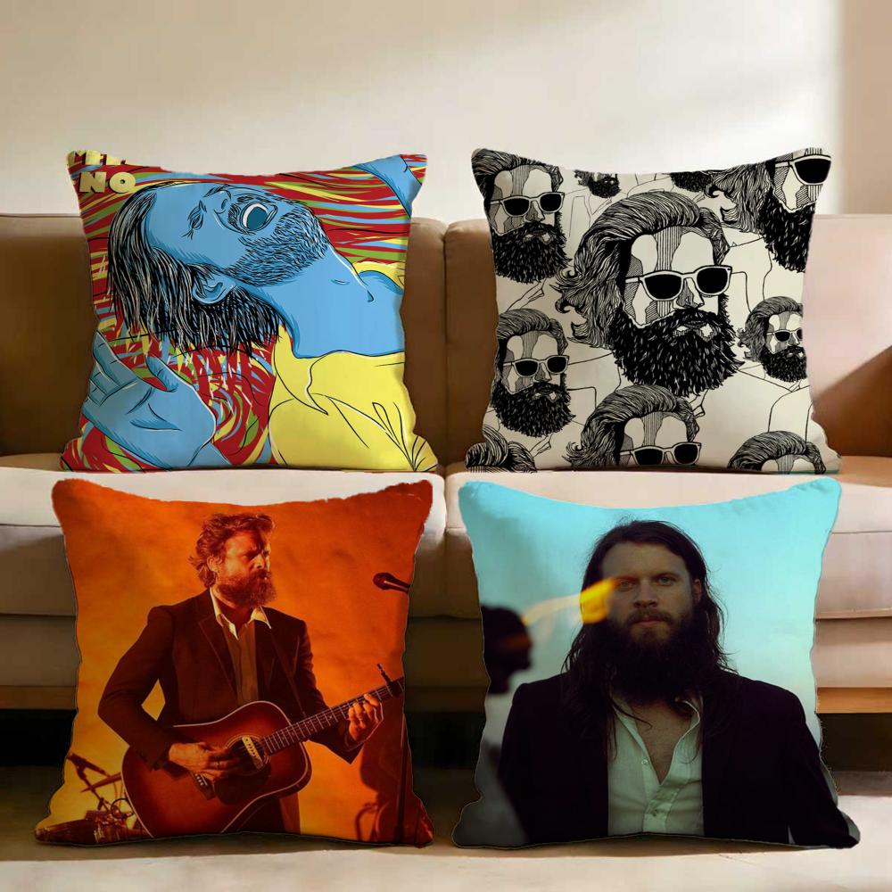 Father J-John Misty Cushion Cover Multi-Scene Pillow Cover for Home & Car - Reversible, Soft & Durable for Daily Use