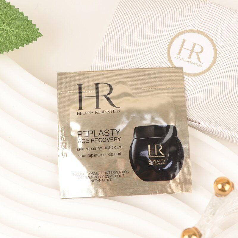 

HR Helena Black Bandage Cream 1.5ml: Repairs, fights aging, reduces fine lines, and firms skin. белый