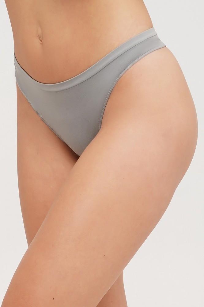 

Трусики стринг ORO (83796) 4/5(L/XL) сірий