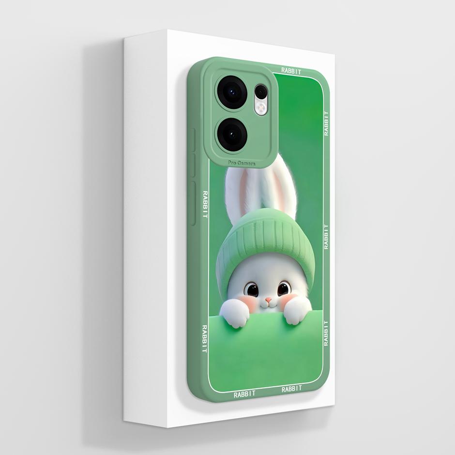 

Чохол для OPPO Reno13F 13Pro З Сердечком Кошеня Anti-drop Мінімалістичний Захисний Легкий Задня Кришка Для Reno 13 Pro 13FS Coque Reno 13
