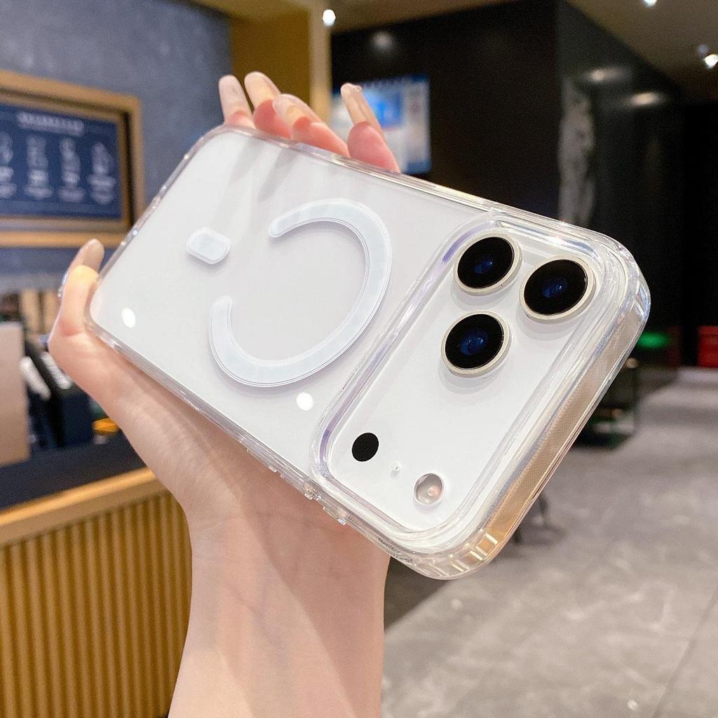 MagSafe Transparent Protective Case for iPhone 17 Pro/Pro Max