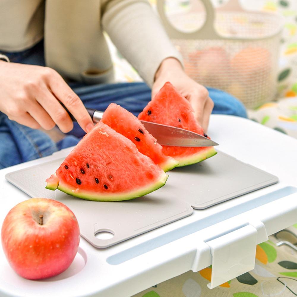 Portable Foldable Cutting Board Thickened Cutting Pad Creative Non-slip Chopping Board  Kitchen