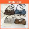 Stylish Small Square Handbag For Women In Gray Khaki Blue And Coffee Colors