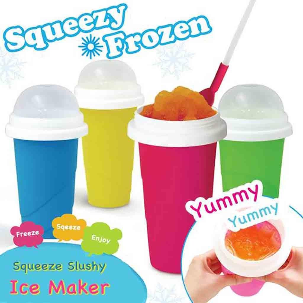 Homemade Smoothie Cup, One-squeeze Ice Cup