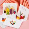3D Pop-Up Greeting Cards with Envelope Birthday Greeting Cards for Family Friends Lovers DIY Blessing Cards Party Supplies