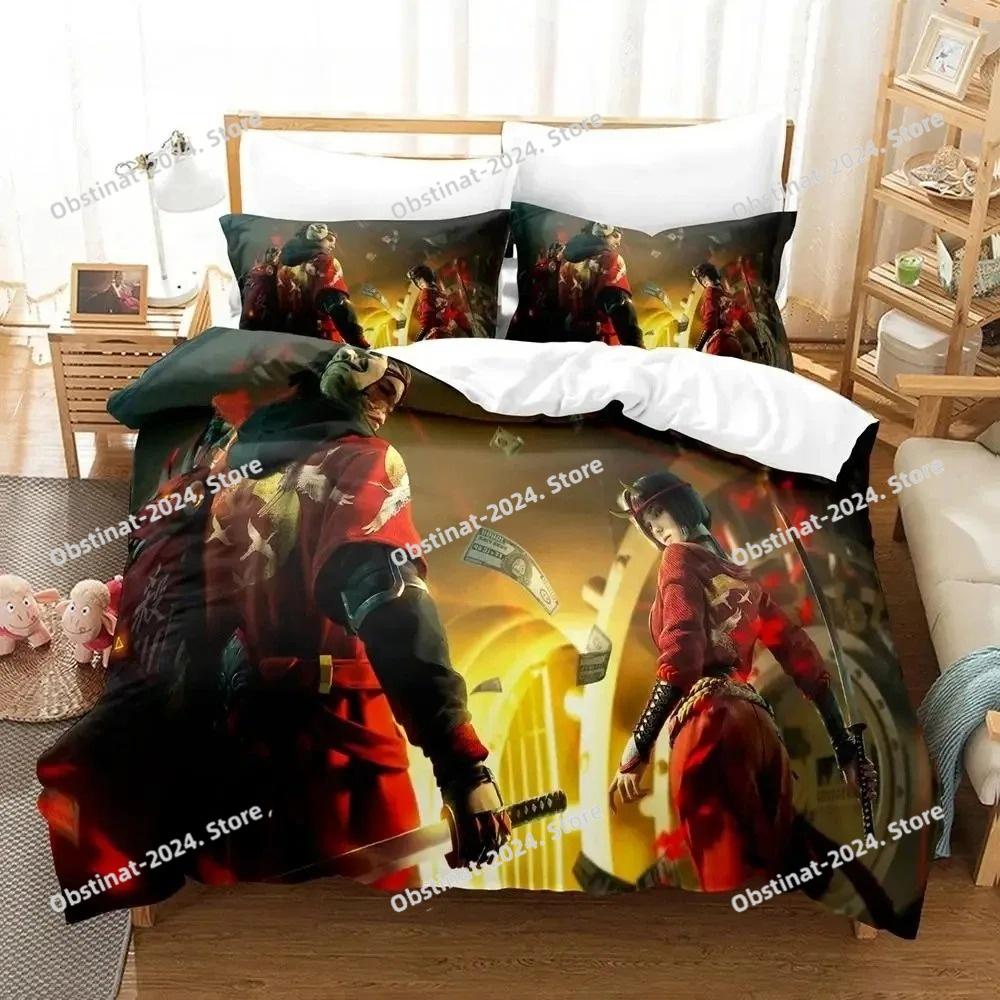 Krieger Spiel Garena Free Fire Bettwäsche Set Einzelbett Twin Full Queen King Size Bett Set Aldult Jungen Schlafzimmer Bettbezug Set
