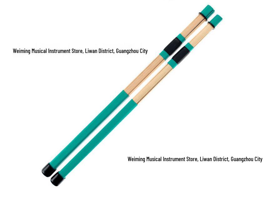 2022 Square Jazz Drum Essentials: Bamboo Drumsticks, Brushes, Mallets & Hammers Bundle Square Drum Brush