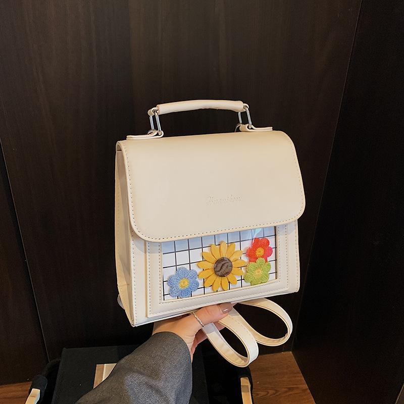 

Рюкзак Женский Модный Универсальный Повседневный Студенческий Школьный Портфель Нишевый Уличный Тренд Легкий Дорожный Рюкзак белый