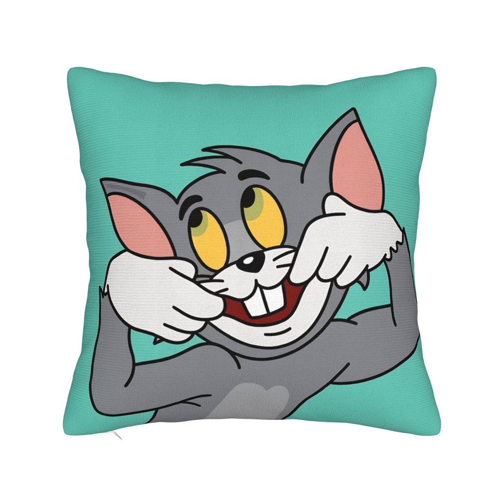 Good Friends Jerrys and Toms Pillow Case  Soft Pillow Cover For Sofa Couch Bed Living Room Morden Cushion Cover