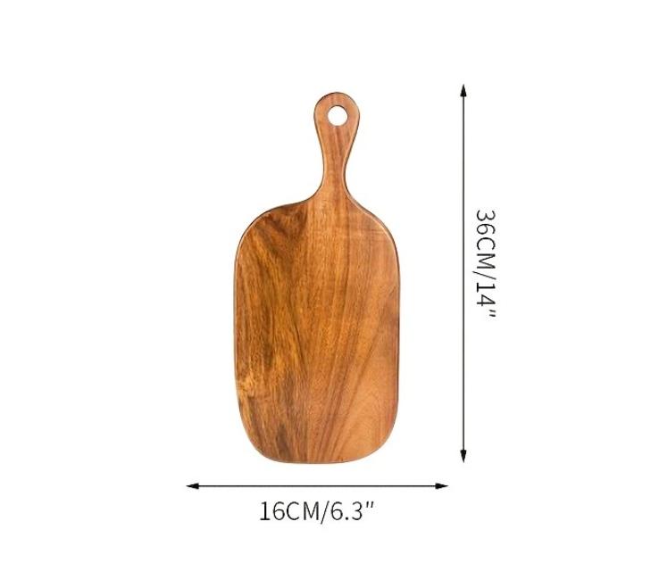 Acacia Wood Cutting Board Thickened Chopping Board Antibacterial Home Cutting Meat Vegetables Fruit and Cheese Kitchen tools