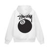 STUSSY Klassisk Huvtröja i Frotté för Herr – Högkvalitativ Pullover Hoodie Y04