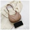 Bag Ladies Shoulder French Gold Hardware Texture Design Zipper Closureadjustable Shoulder Straps Multi Functional Crossbody Bag