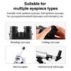 Light Weight Portables Phone Brackets Telescopic Observation Phone Mount for Camping & Uranological