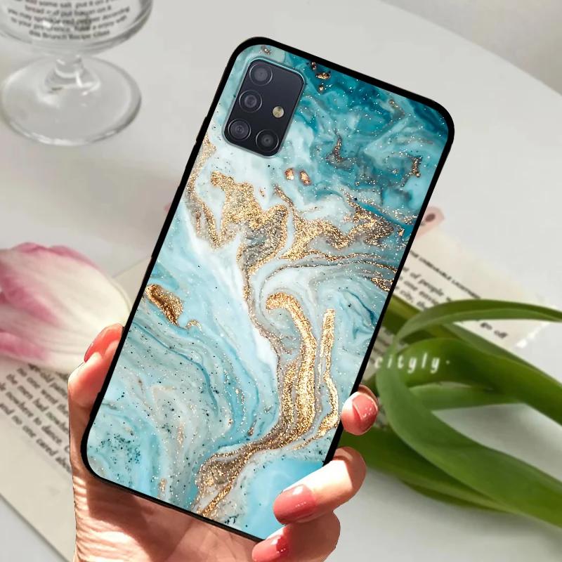 Case For Samsung A71 4G 5G Soft Silicone TPU Phone Back Cover For Samsung Galaxy A Quantum Cases A716N Shockproof Bumper Fundas