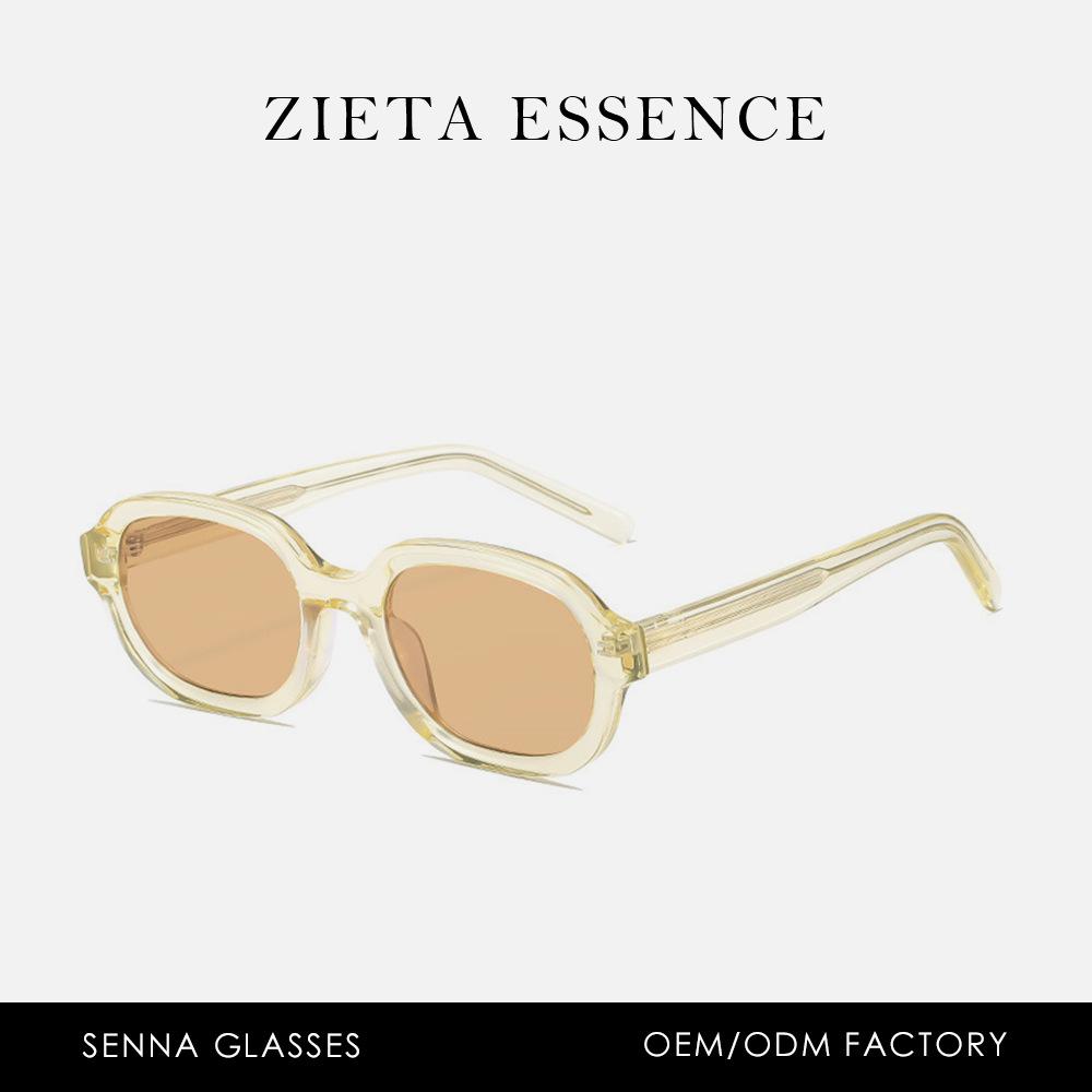 Nylon Retro Oval G Plate Sunglasses Jelly Tortoiseshell Quality Street Sunglasses