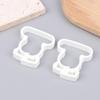 2Pcs Milking Machine Tube Triplet Air Hose Fix Clip Air Hose Plastic Clamps Pulsating Triple Tube Rubber Hose Organizing Clips