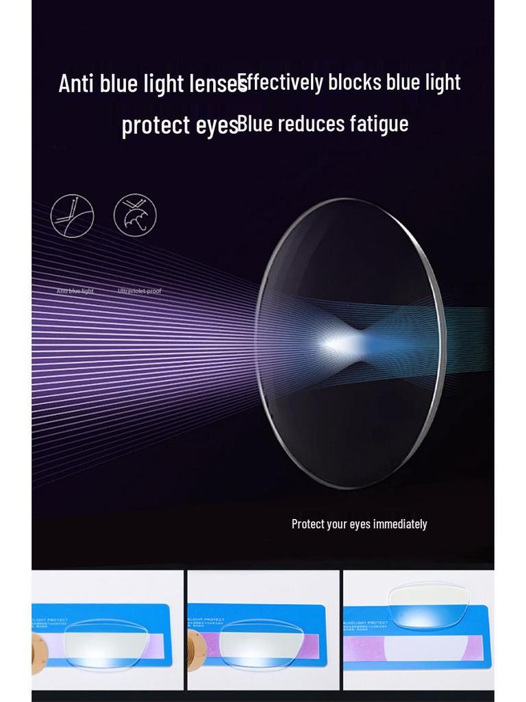 High-Definition Anti-Blue Light Bifocal Folding Reading Glasses for Elderly - Portable and Anti-Fatigue