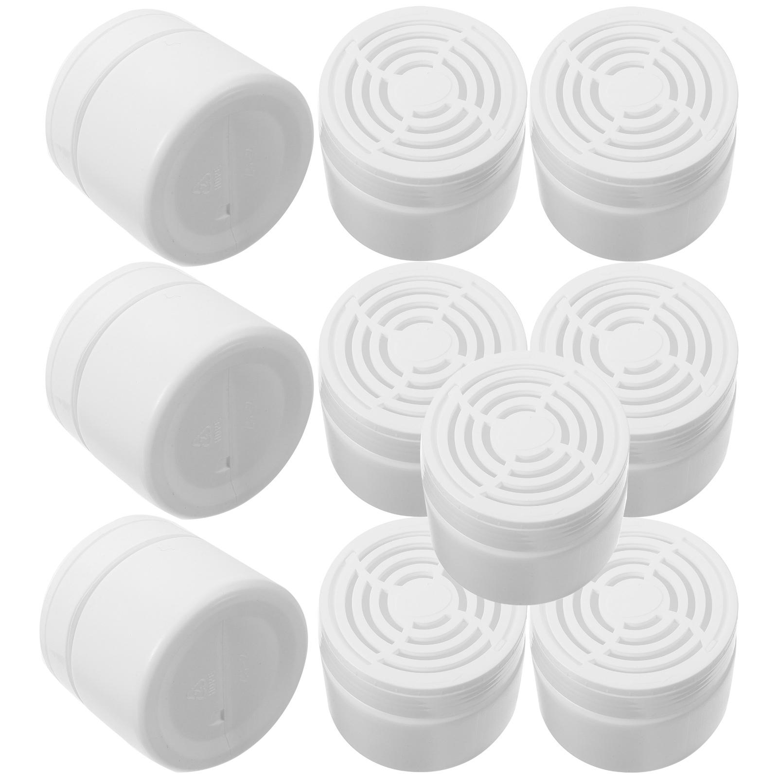 

Дозатор для средств по уходу за кожей, коробка для ароматерапии, контейнер для специй, чехол для удаления запаха в спальне, пластиковый дорожный крем белый