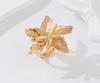 Versatile Stud Earrings, Fashionable Leaf Earrings, Rings, Women's Rings, Gold