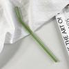 Reusable Eco Friendly Transparent Glass Straws Drinkware Accessory For Smoothies Cocktails Drinking