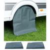 2pcs Motorhome Wheel Covers Protecter Weatherproof Polyester Tire Sun UV Protector Ourdoor Camping Caravan Accessories L & XL