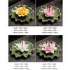 Handicraft Ceramic Incense Insert Holder Flower Statue Heat-resistant Aromatherapy Burner Durable Non-sticky