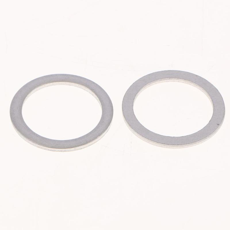 M18 Oil Drain Plug Washer Gasket Kit Metal Crush Seal for Engine Oil Pan Draining and Car Repair
