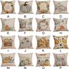 Halloween  Cases  Linen Sofa  Ghosts Cushion Cover Home Decor