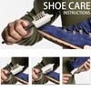 1/4pcs 3Side S-shaped Cleaning Shoe Brush Convenience Shoe Cleaning Brush for Snow Boot Shoe Brush Household Cleaning Tools Acce