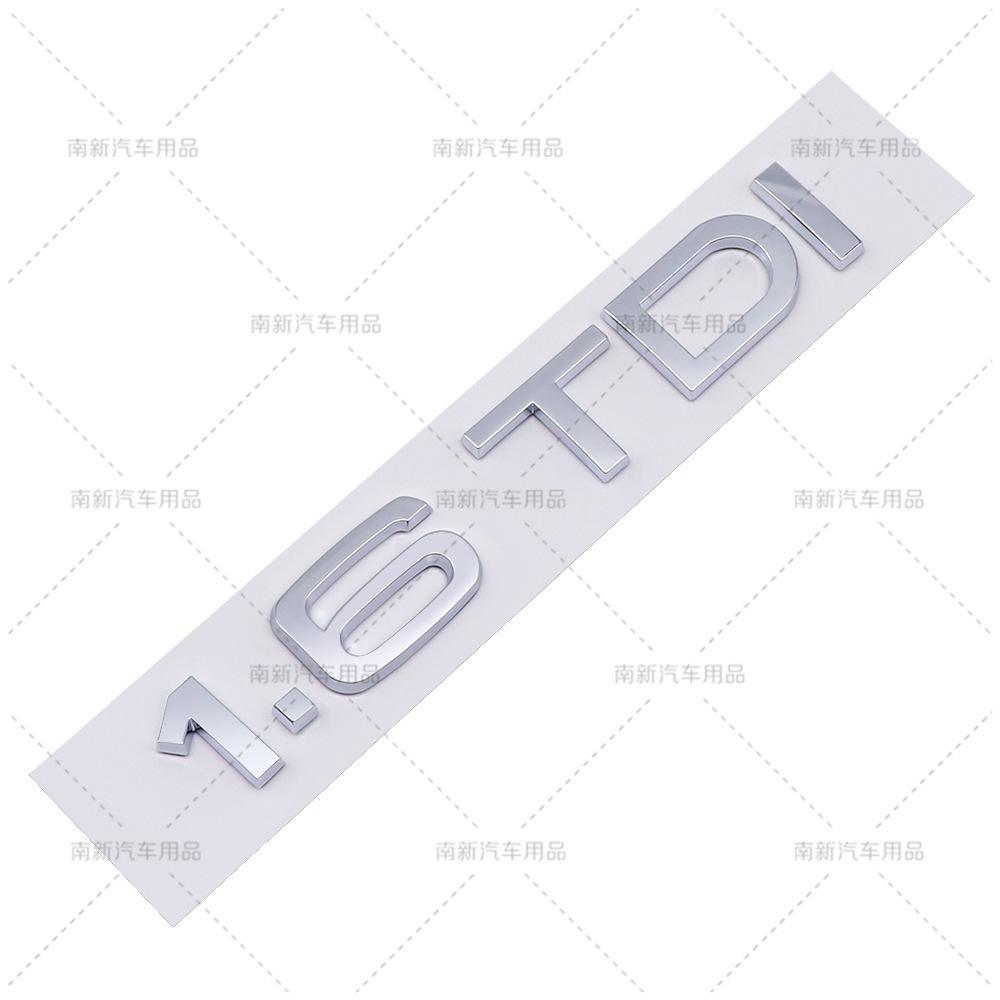 Automobile 2.0TDI 3.0TDI 4.0TDI 1.6TDI 1.9TDI Labeling Suitable For Audi Displacement Labeling