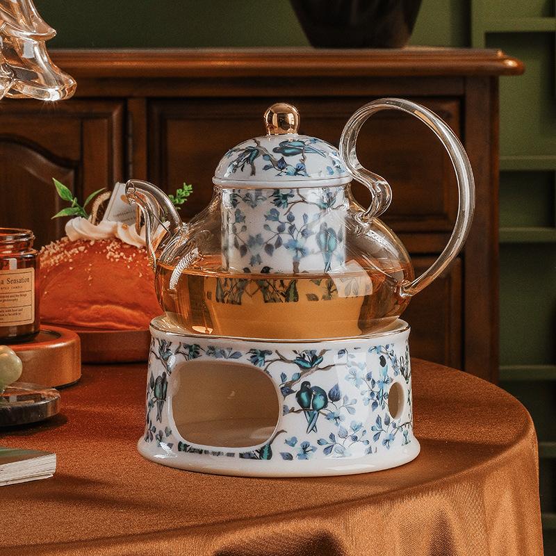 Goblet European Ceramic Bone China Coffee Cup Saucer Set British Afternoon Tea Set Teacups Are High-end and Good-looking.