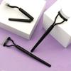 Private Logo Eyelash Comb Curler Eyelashes Separator Makeup Tool Mascara Applicator Foldable Eyelash Brush
