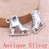 Vintage Schuhförmige Anhänger Legierungsanhänger Für Armband Halskette Schmuckherstellung Zubehör