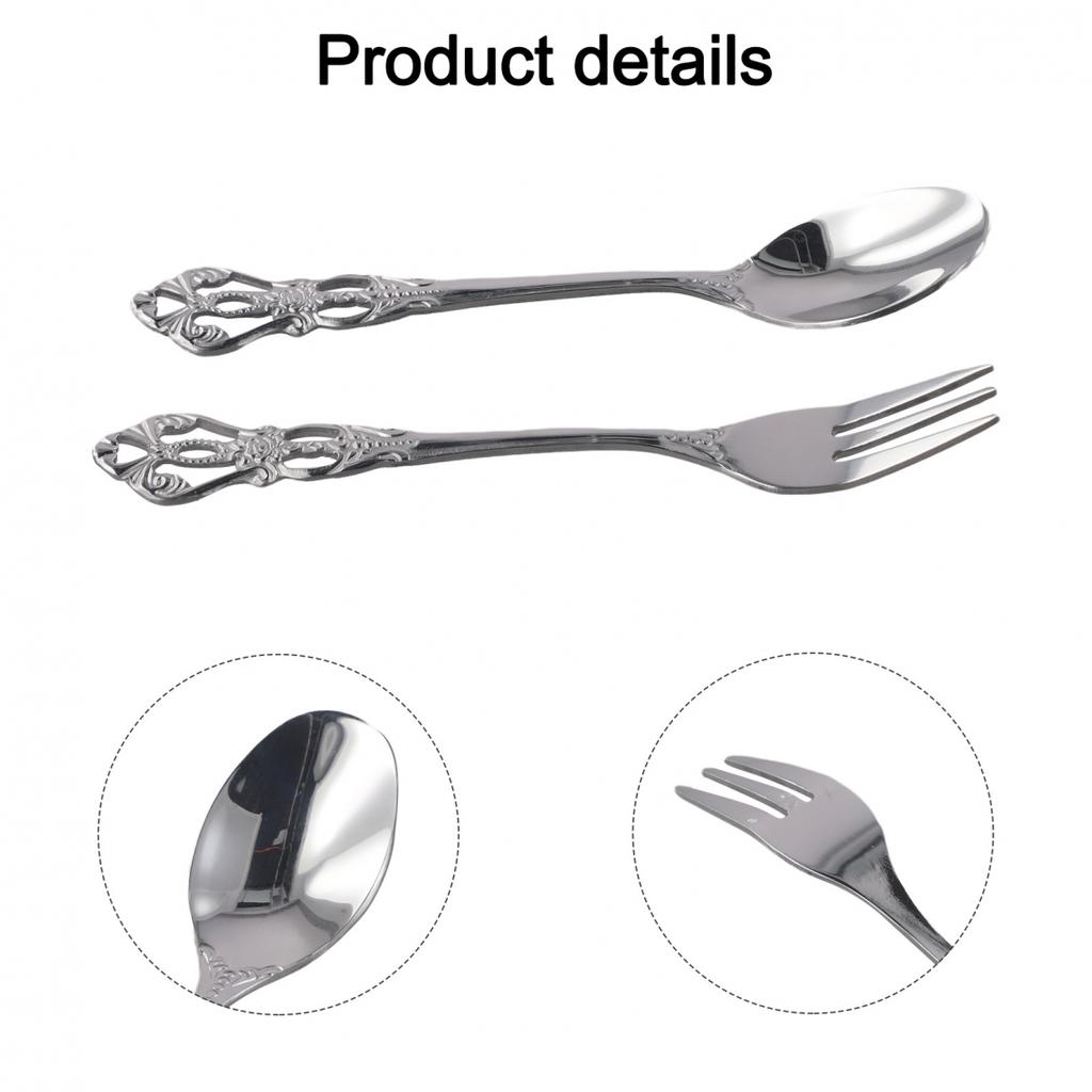 Spoon Coffee Creative Embossed Fine And Retro Texture